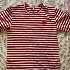 Commes des garçon play shirt